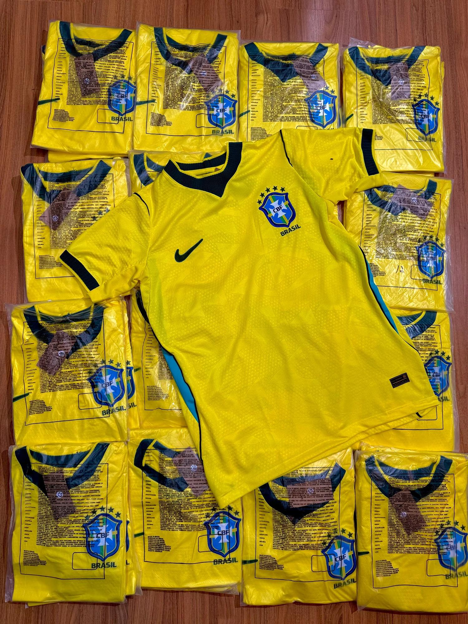CAMISA DE TIME - BRASIL NOVA AMARELA 