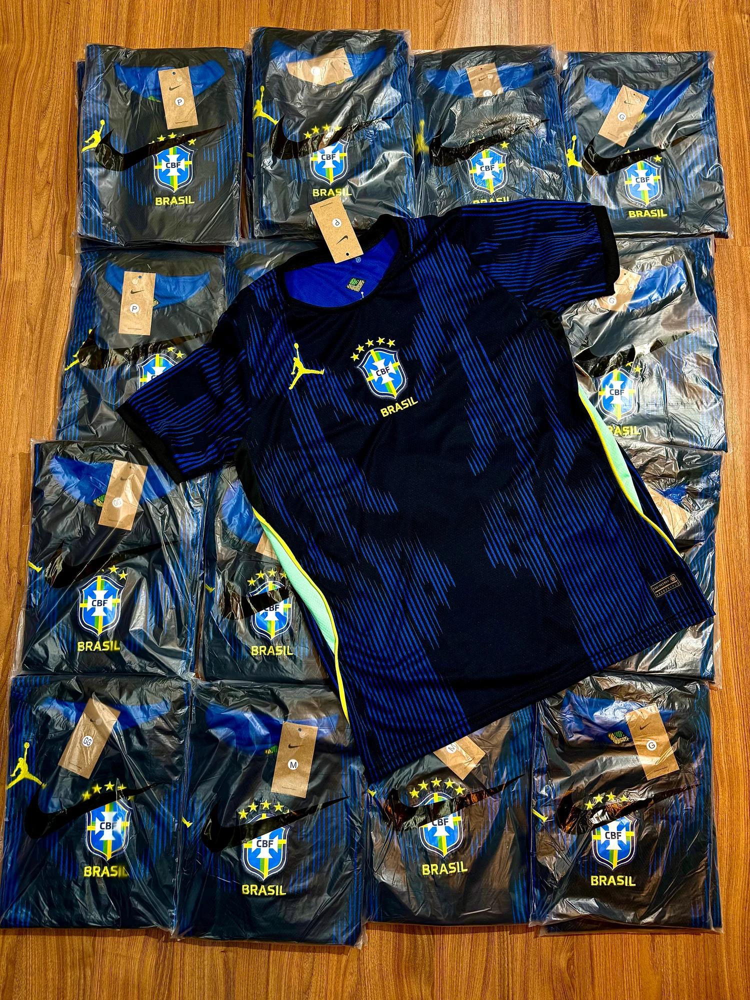 CAMISA DE TIME - BRASIL NOVA AZUL