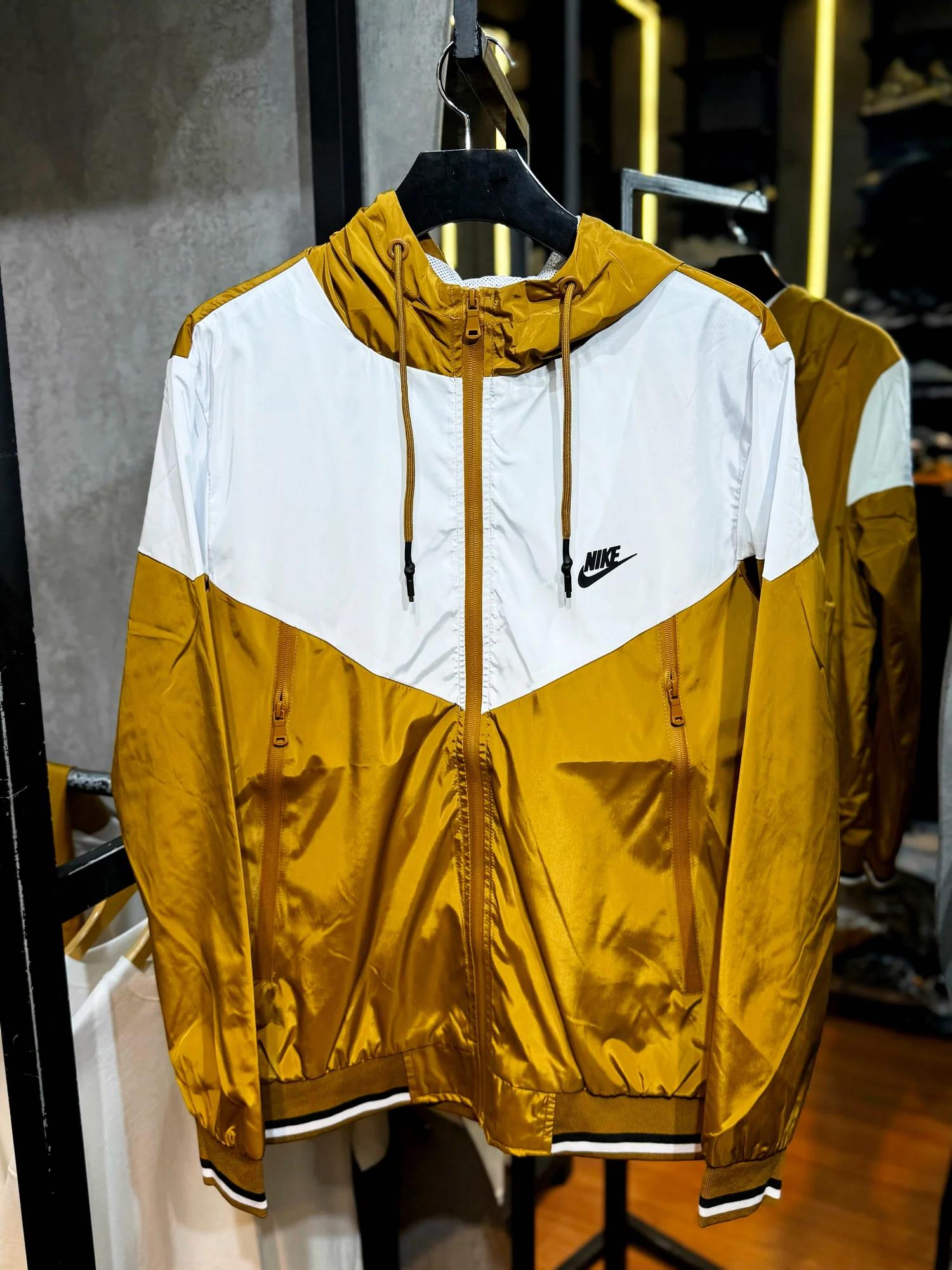 CORTA VENTO - BRANCO, CARAMELO