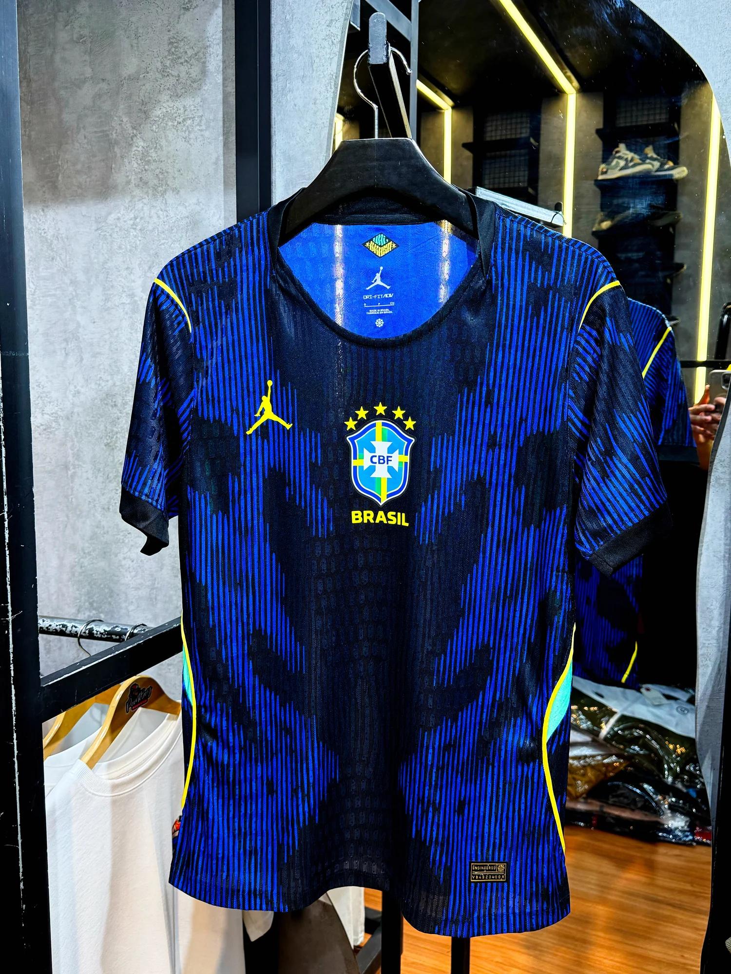CAMISA DE TIME - BRASIL TAILANDESA 1.1 AZUL